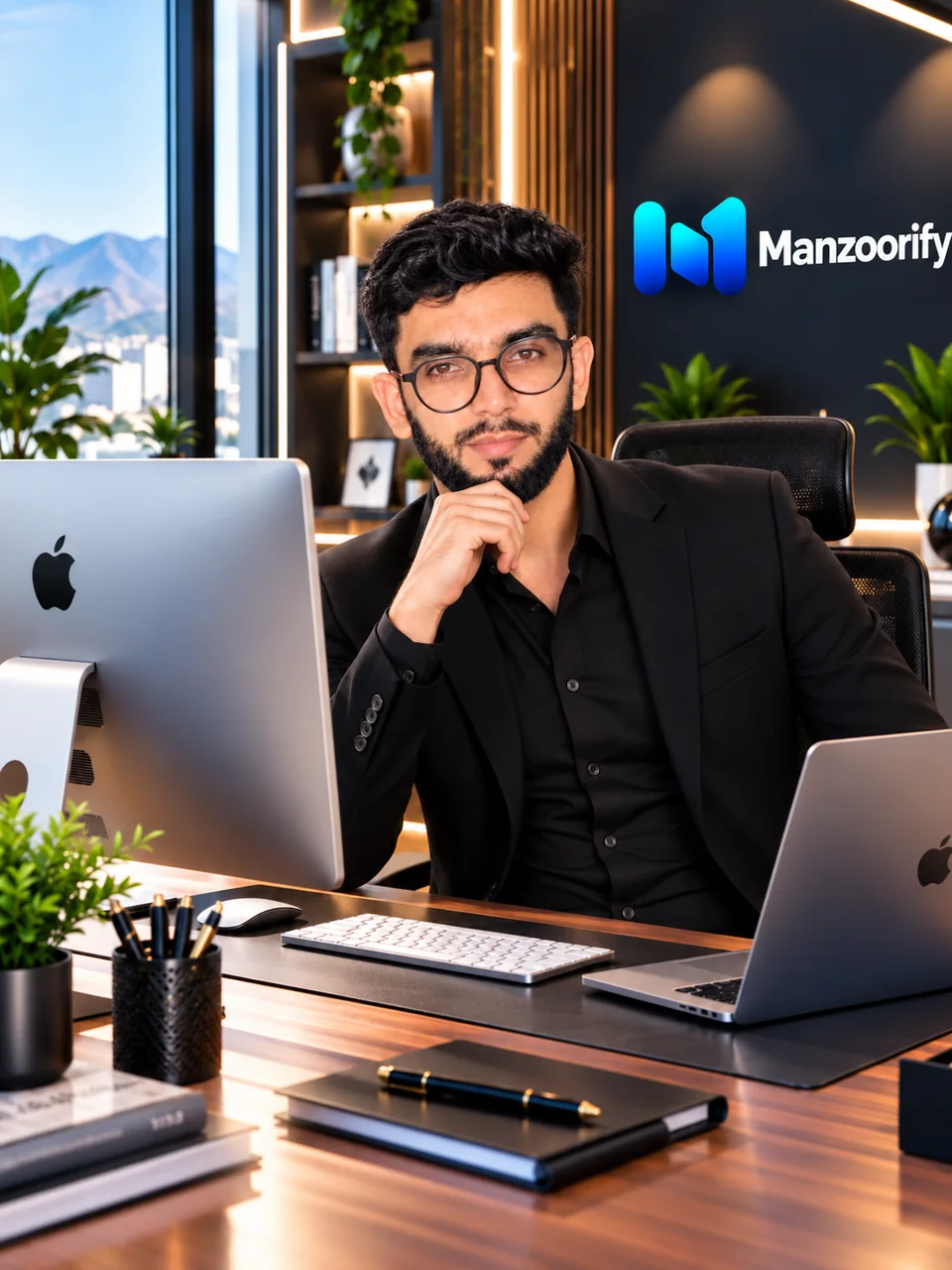 Ehsanullah Hanifi, Chief Marketing Officer of Manzoorify